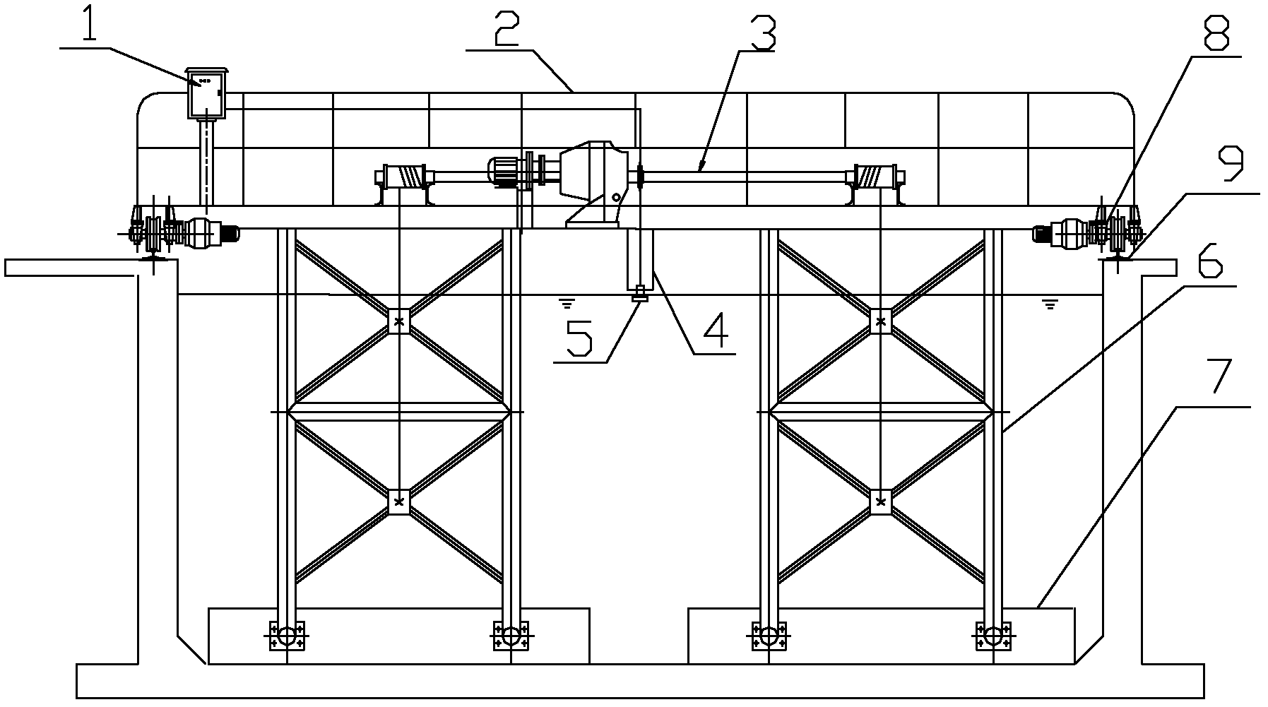智能行车式刮泥机