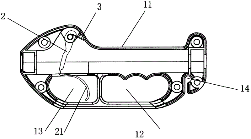 一种射鱼枪的手把