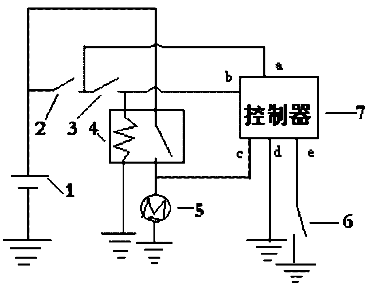 雨刮回位原理图图片