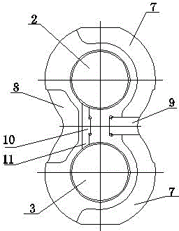 一种高压齿轮泵的浮动侧板