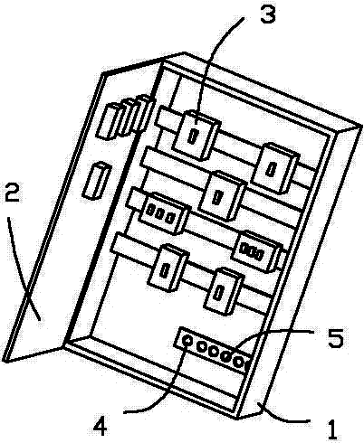 cn202474585u_一种具有接零线和地线的装置的配电箱失效