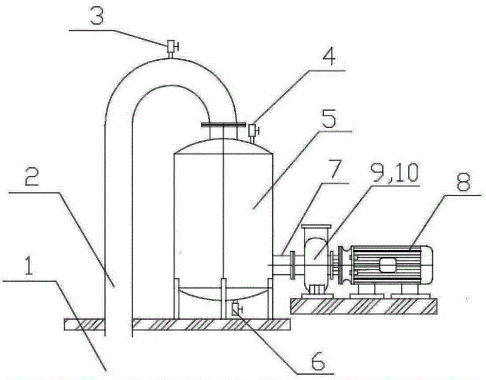 自吸泵压力罐结构图片