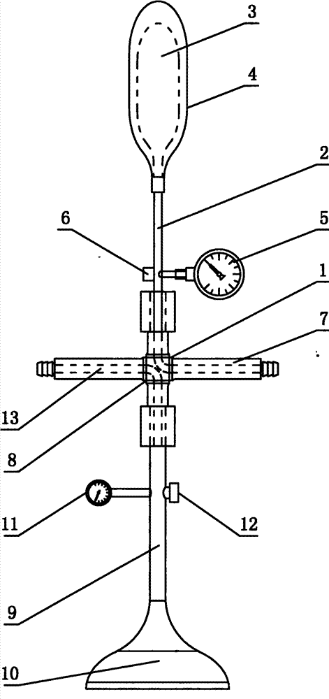 水囊引产式负压胎头吸引器