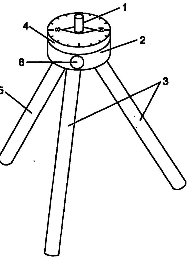 三角支架简笔画图片