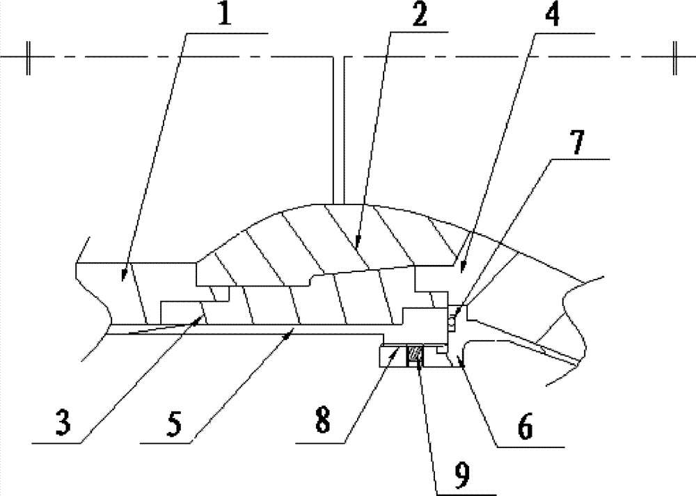 固体火箭发动机的分段长尾喷管结构