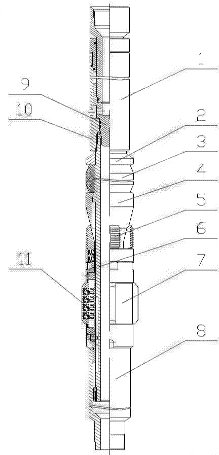 一种油气井用环空机械封隔封隔器