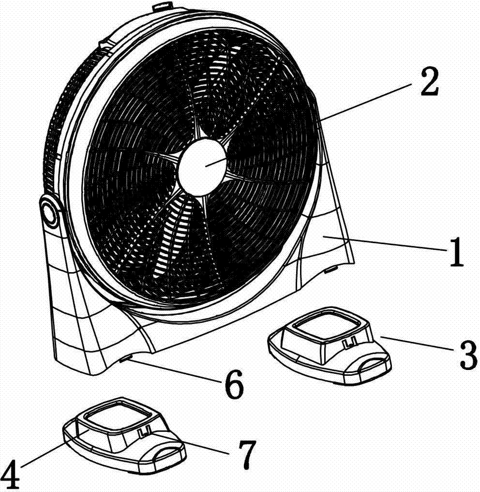 cn202789599u_一种转页式电风扇失效