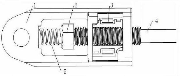 cn202867520u_一种可调节软轴长度的结构有效