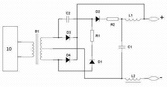 用于逆变氩弧焊机的辅助引弧电路