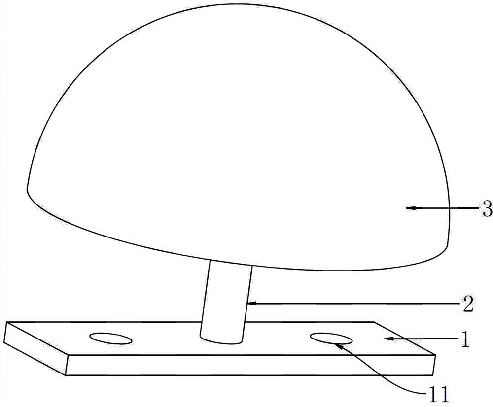 一种穿墙套管遮雨帽