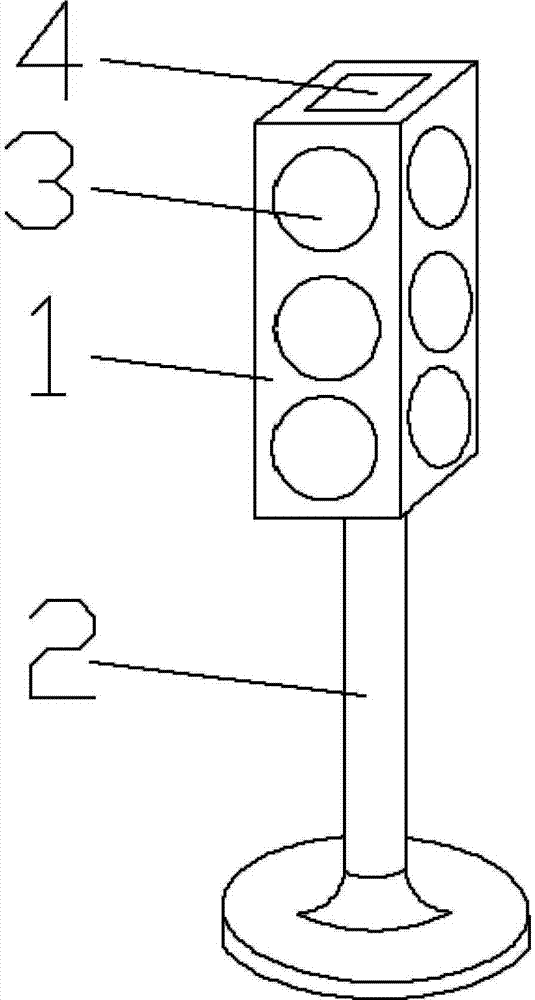 一種微縮交通信號燈