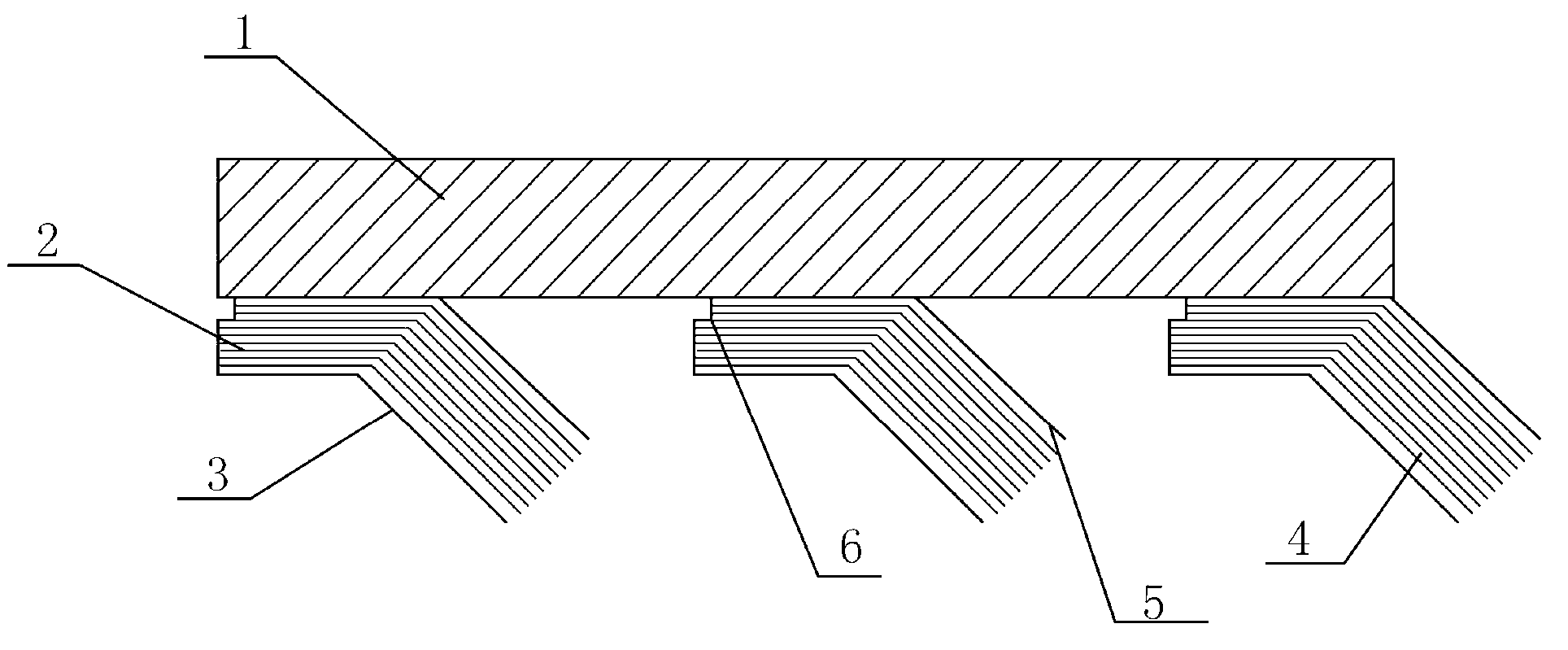 一种加强型盾尾密封刷