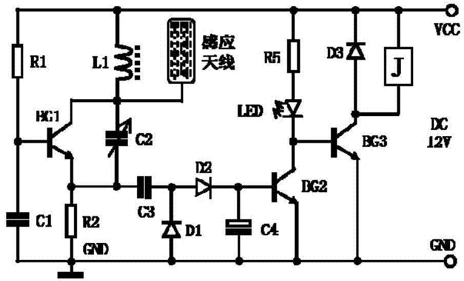 感應式自動門控制開關