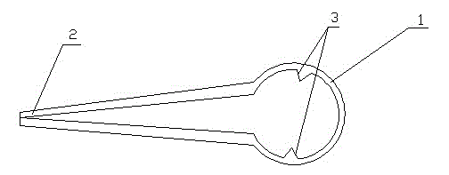 一种铁路机车用开口销
