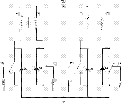 一種永磁直流無刷電機半橋式驅動電路