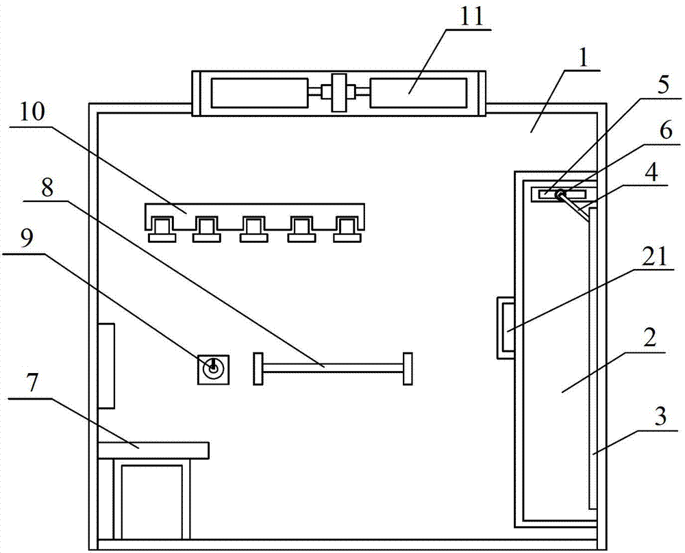 一种适合老人用试衣间