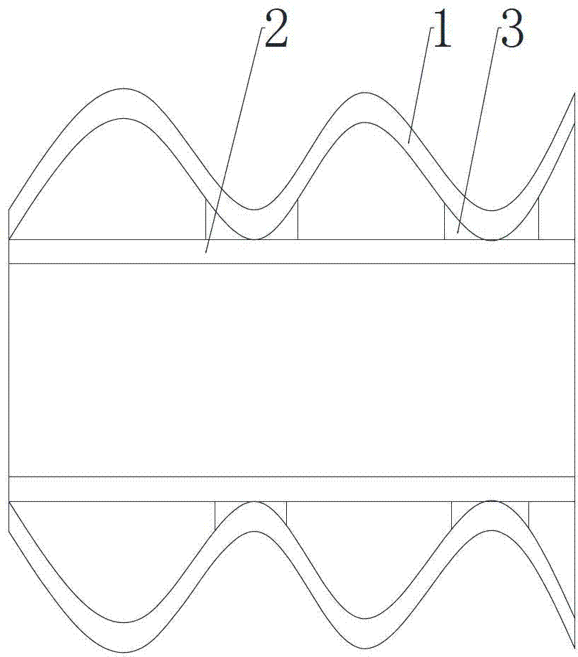 双壁波纹管构造图图片