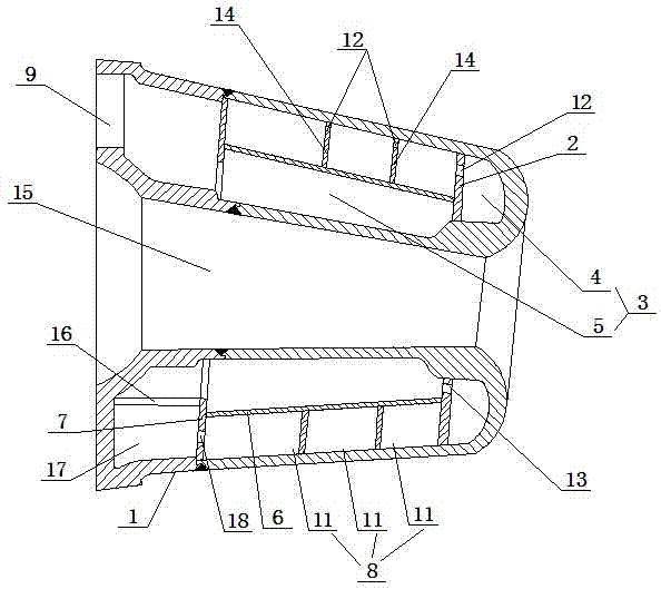 cn203411557u_高炉风口小套有效