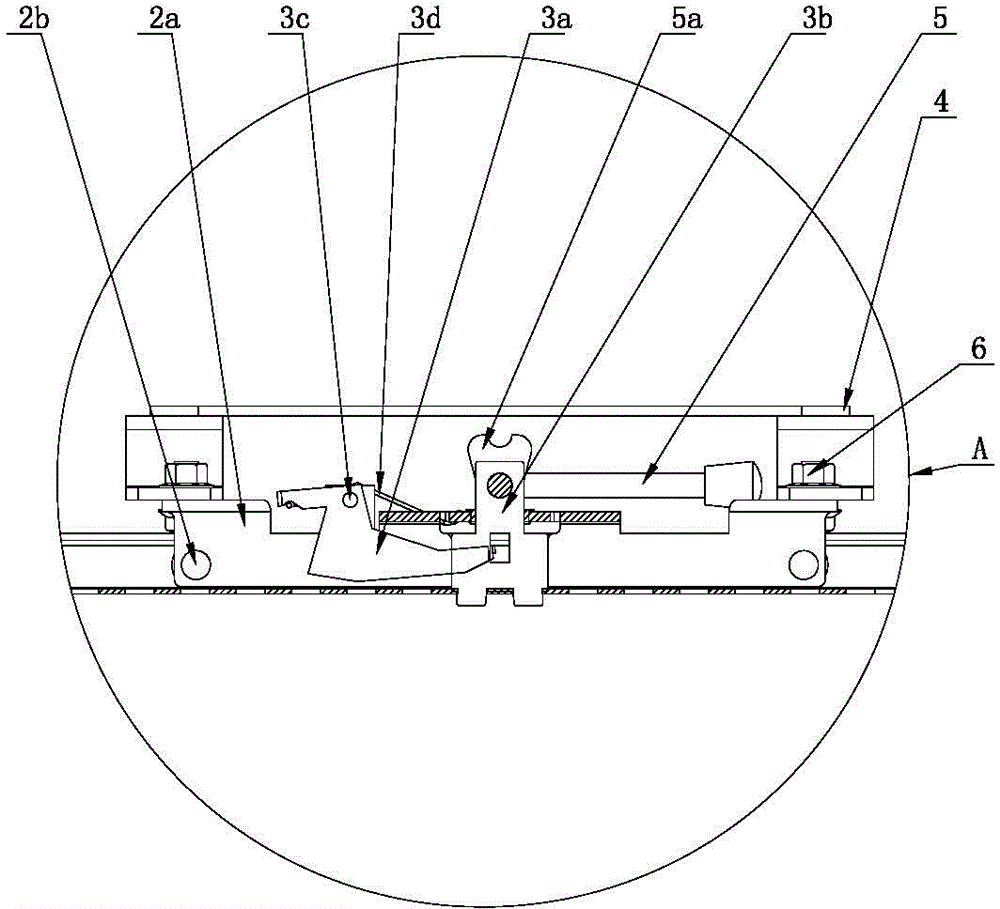 一种车用座椅导轨锁止装置