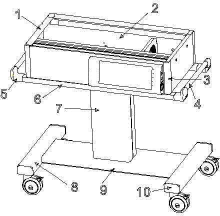 铝合金型材注塑混合结构婴儿培养箱