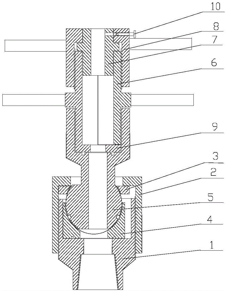 自动全调心套装套取式盘根盒