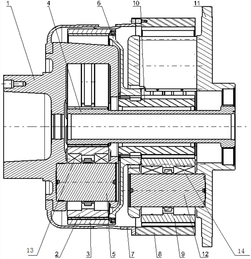 一种用于风力发电机的增速箱