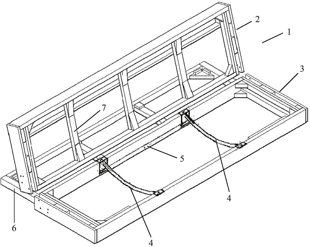 用于沙发床的框体结构