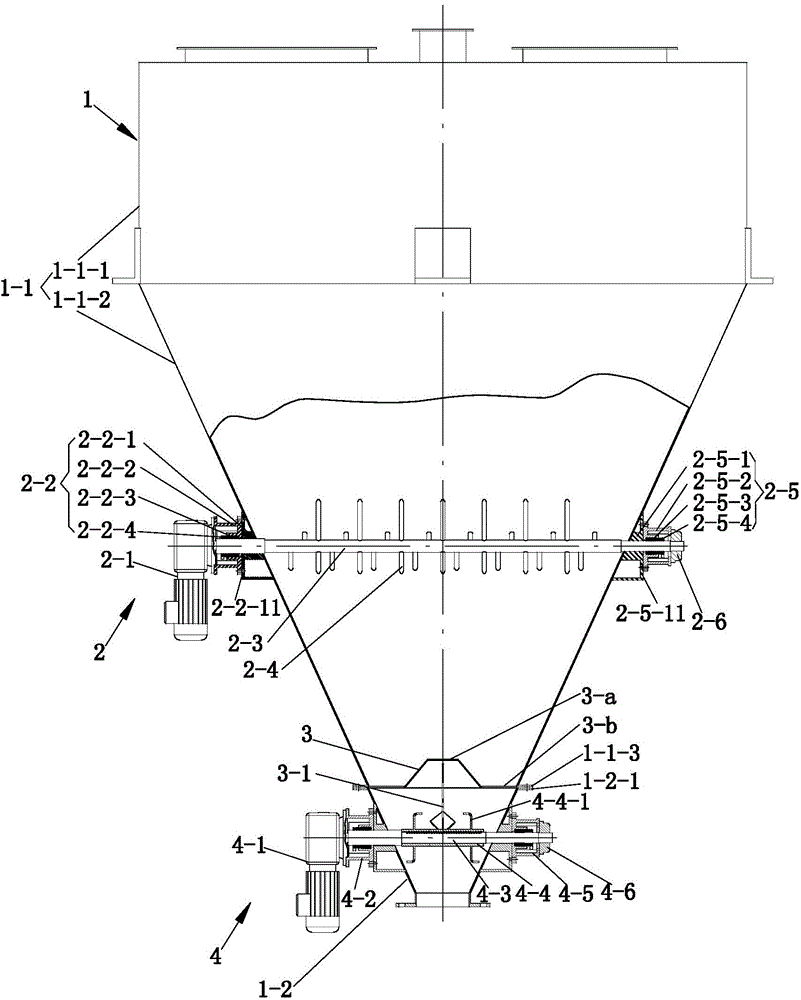 粉体破拱料仓