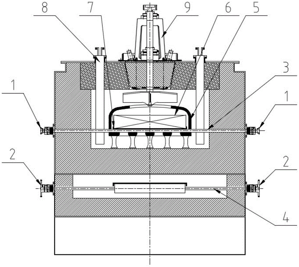 cn203824303u_一种带马弗的网带加热炉有效
