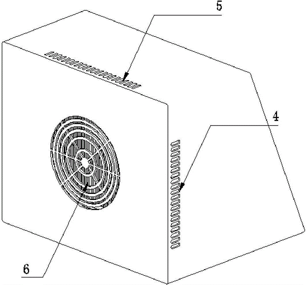 cn203944234u_采用喇叭形风道的空气净化器有效