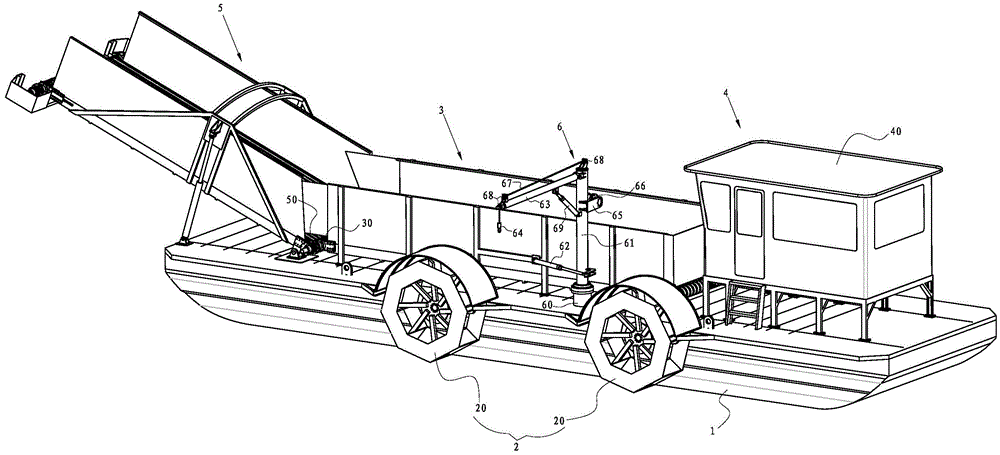 用於運輸水面清潔船收集的水生植物和漂浮物的運輸船專利_專利查詢 - 