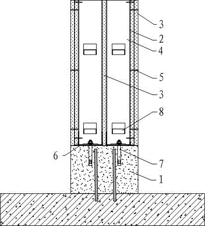 一种轻钢龙骨隔音墙