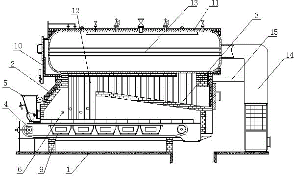 链条锅炉内部结构图解图片