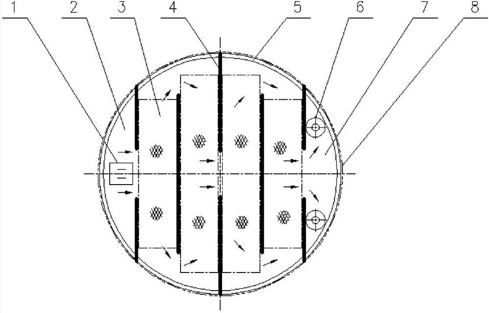 本实用新型提供一种筛板塔盘,所述筛板塔盘的上表面