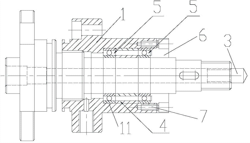 cn204108784u_新型圓錐滾子軸承滾道磨床精進機構失效