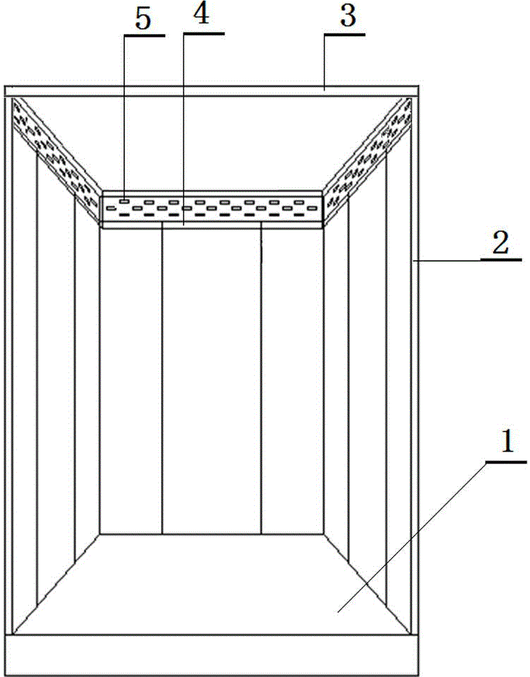 一种能够提高侧壁强度并降低风动噪音的电梯轿厢
