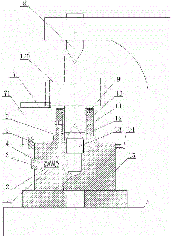 一种齿轮滚齿夹具