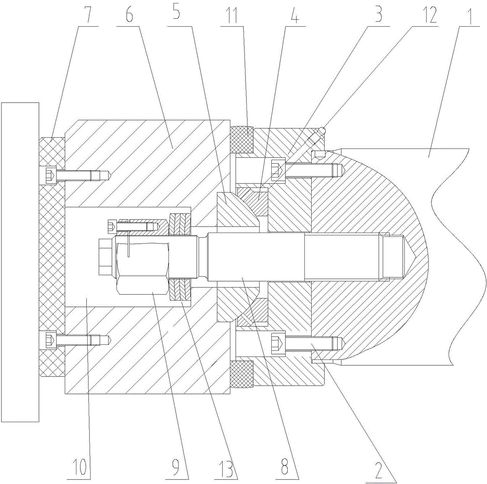 cn204300344u_一种液压油缸活塞杆的浮动连接机构有效
