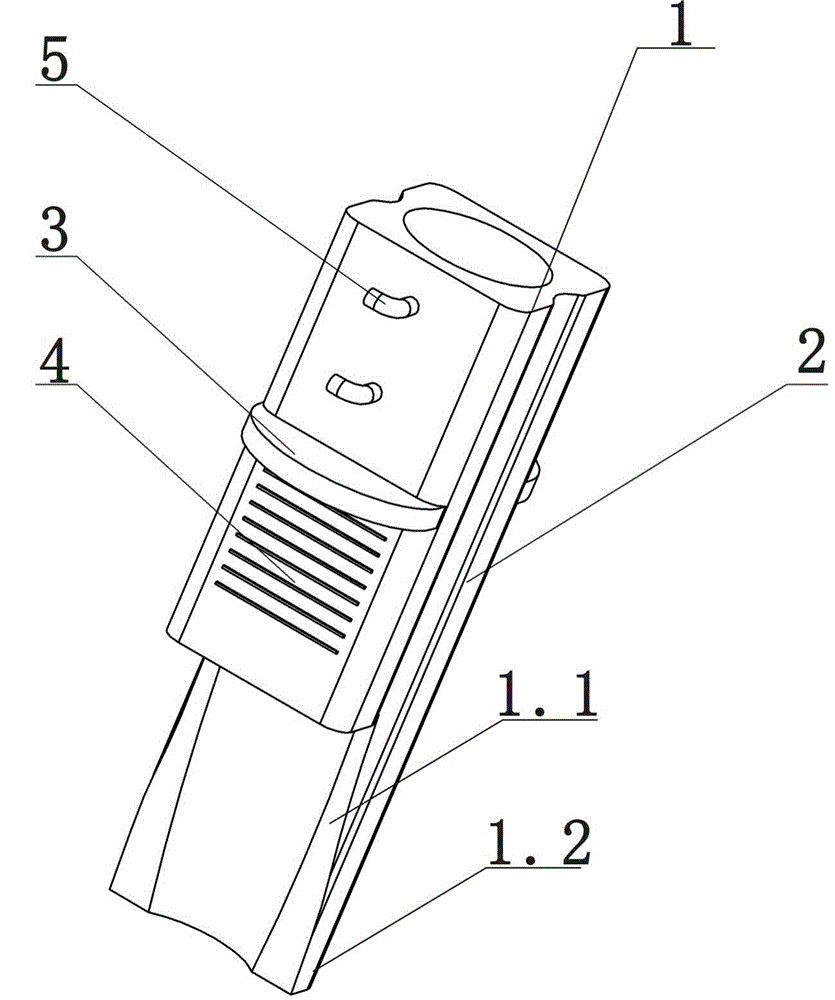 cn204307176u_医用多功能气管插管牙垫失效