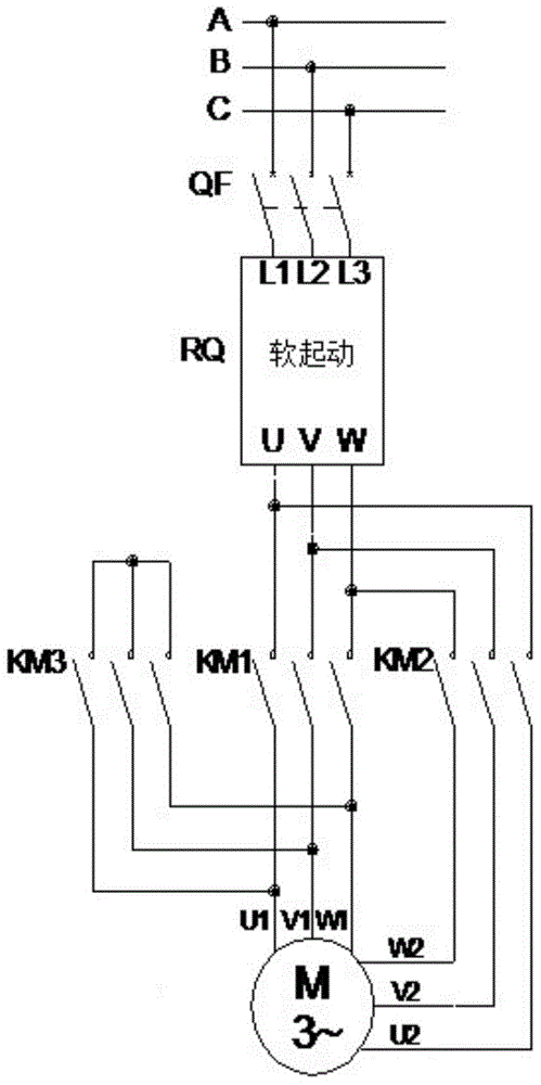 一种双速电机软启动器