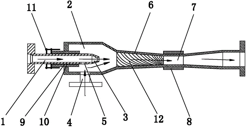 cn204327601u_一種新型蒸汽噴射器有效