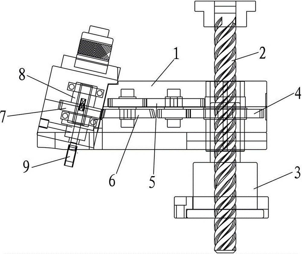 攻丝机内部结构图图片