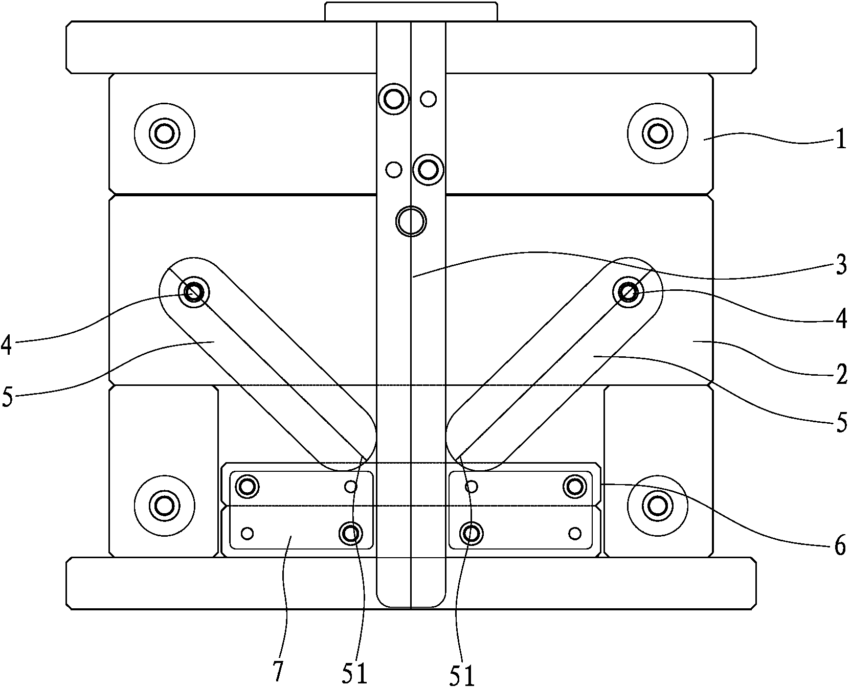 注塑模具强制回位机构