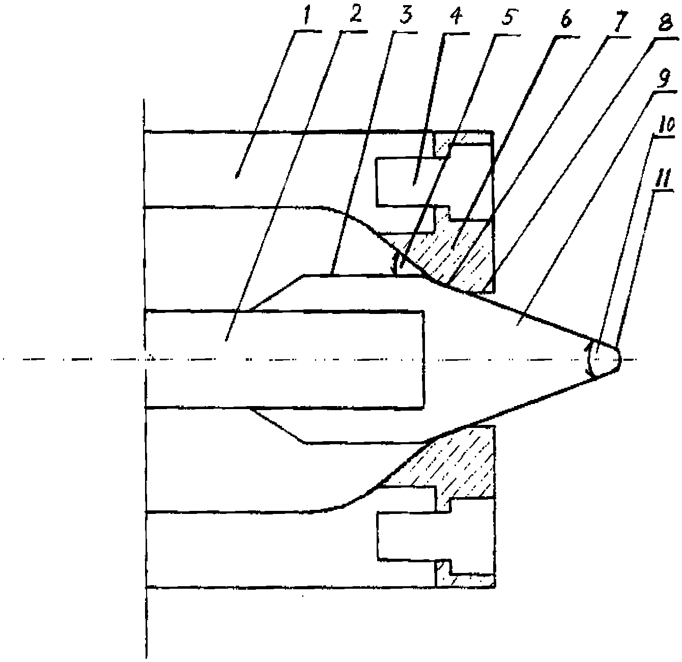 冲击式或斜击式水轮机喷嘴