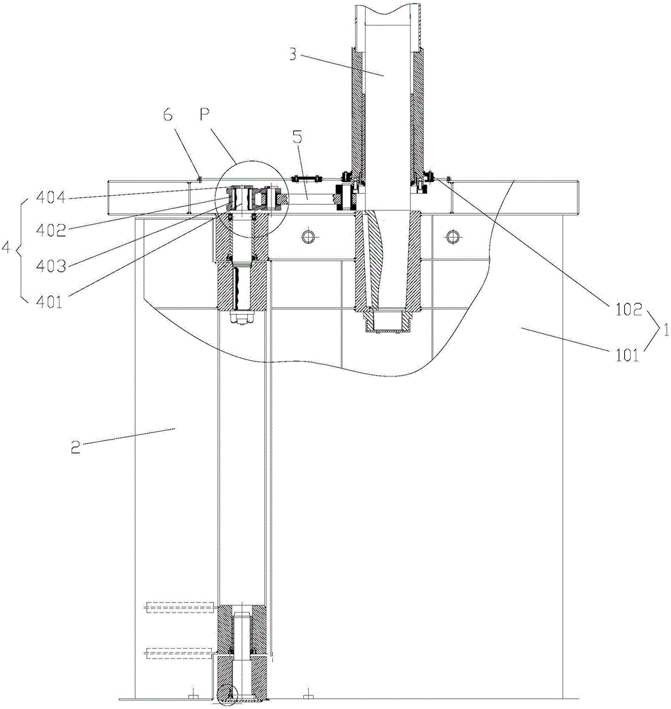 本实用新型公开了一种易拆装组合式船舵,包括舵叶