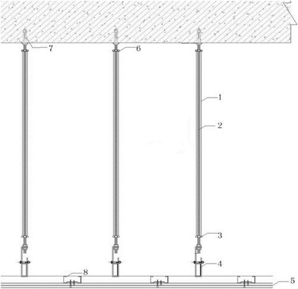 一种吊顶反支撑结构