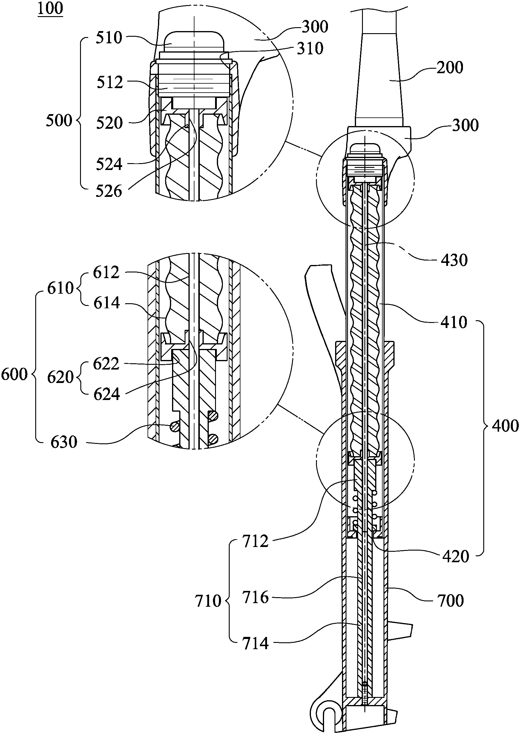 自行车缓冲结构
