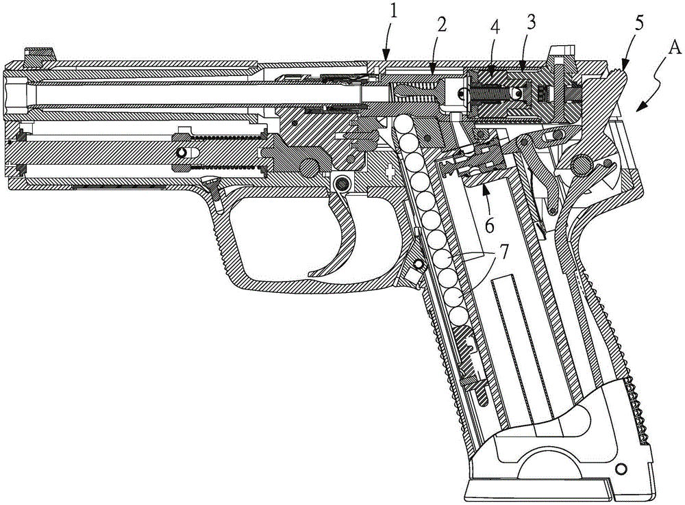弹簧枪的原理构造图图片
