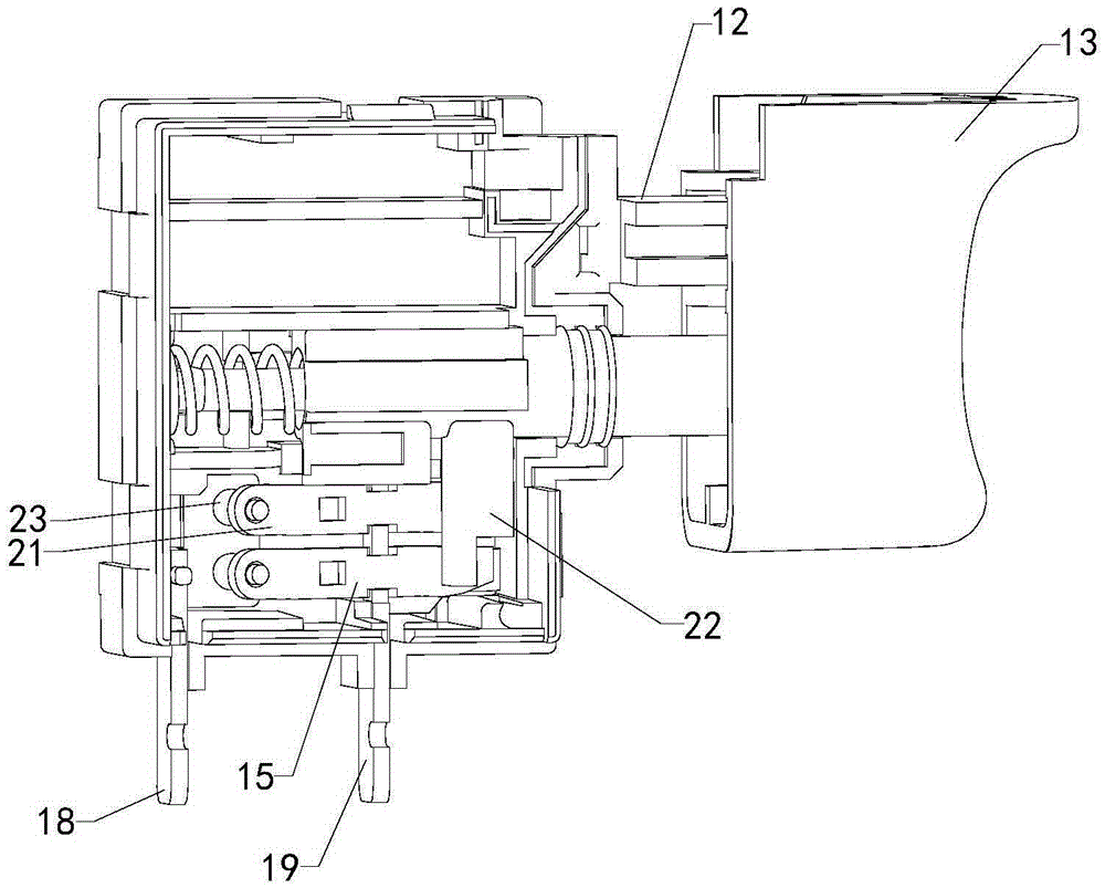 cn205140800u_用于振动较大的电动扳手开关结构有效