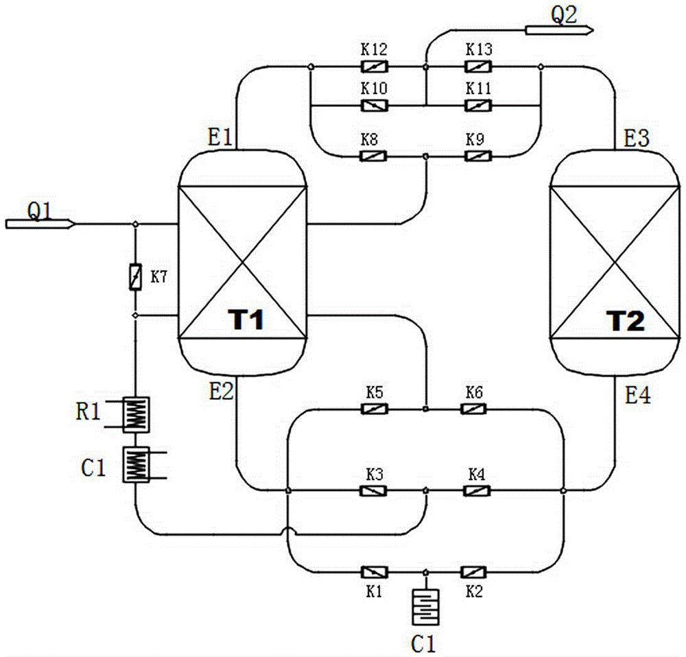 具有热水回收功能的压缩热吸附式干燥机